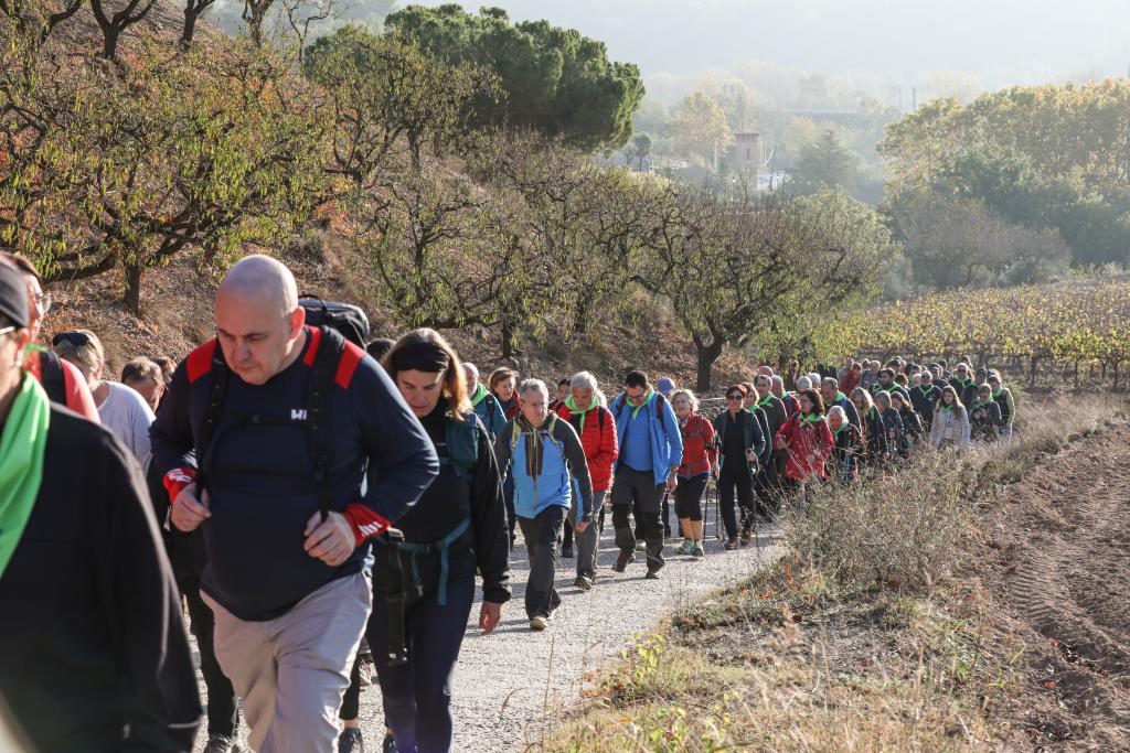 Més de 1.000 assistents i 9.600€ recaptats per a La Marató en la I caminada solidària ‘Directe al cor’. Ametller Origen