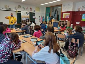 Més de 2.000 alumnes del Garraf participen en les activitats educatives del Servei del Medi Natural i Litoral. CC Garraf