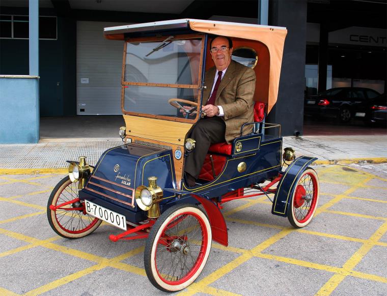 Mor Joan Ferret Carbonell, empresari, inventor i fundador de FERVE. Ajuntament del Vendrell