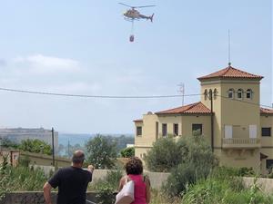 Nou incendi forestal a l'Ortoll, el segon en 48 hores