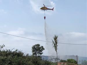 Nou incendi forestal a l'Ortoll, el segon en tres dies. EIX