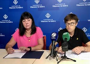 Olga Arnau i Blanca Albà anuncien el nou cartipàs municipal