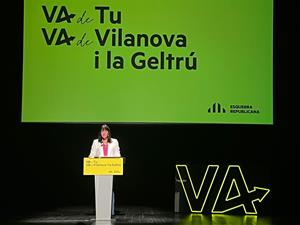 Olga Arnau presenta la seva candidatura a l'alcaldia de Vilanova apostant per 