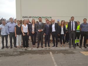 Ondunova invertirà 24 milions d'euros en l'ampliació de la seva fàbrica a Santa Margarida i els Monjos. Ramon Filella