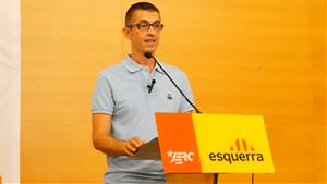 Òscar Albaiceta es presenta com a alcaldable d'ERC a Calafell amb l'objectiu d'escoltar i dialogar amb els barris