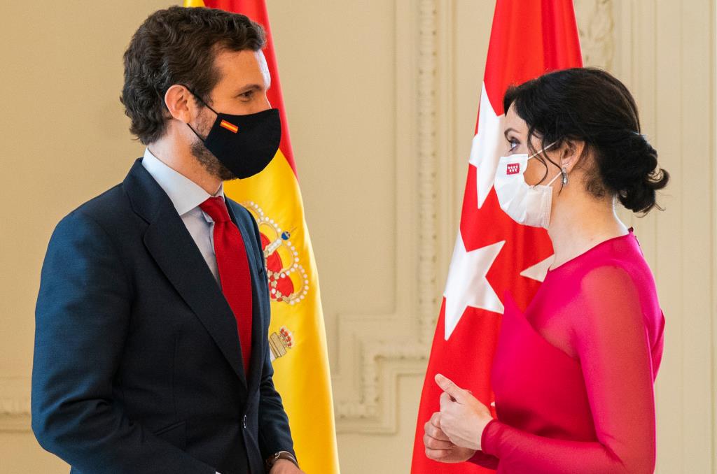 Pablo Casado i Isabel Díaz Ayuso. ACN