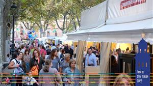 Paradistes de la Fira de Santa Teresa del Vendrell, amb bones expectatives pel que fa a les visites i les vendes