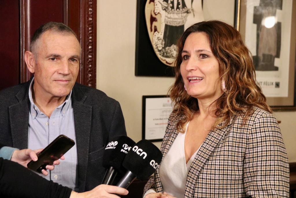 Pere Regull i Laura Vilagrà. ACN
