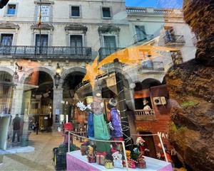 Pessebre de la plaça de la Vila de Vilanova. Eix