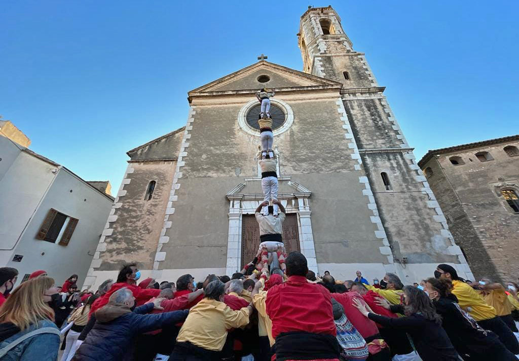 Pilar de 5 dels Bordegassos de Vilanova. Bordegassos de Vilanova