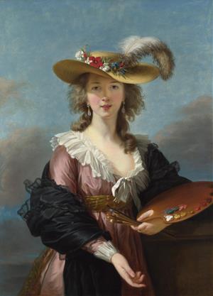 Pintores de professió, Vigée Le Brun com a pretext