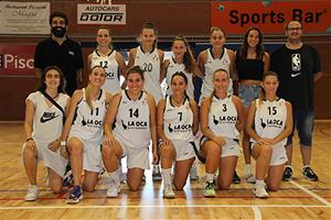 Plantilla del sèniro femení Bàsquet Sitges – La Oca