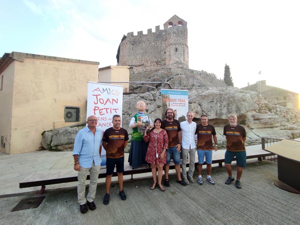 Presentació de la 4a cursa de muntanya Historic Trail de Calafell . Eix