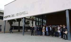 Presentació de l'acord de finançament per fer una ampliació de 9.500 metres quadrats de l’Hospital. Eix