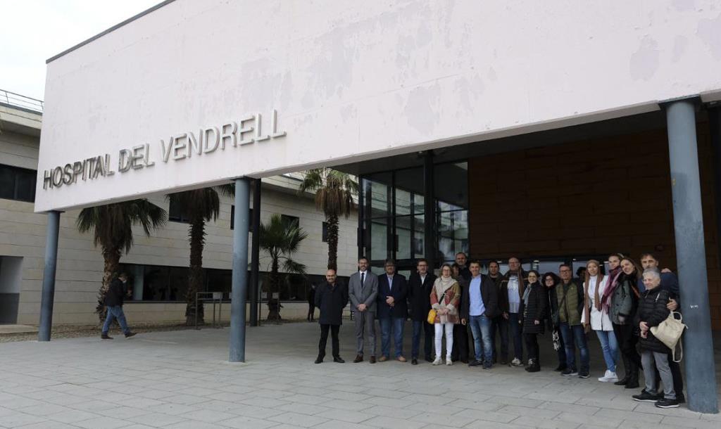 Presentació de l'acord de finançament per fer una ampliació de 9.500 metres quadrats de l’Hospital. Eix