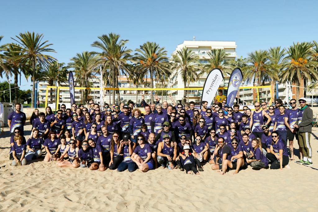 Presentació de Prysmian Group com a patrocinador oficial del Club Esportiu Beach Volley Garraf. Eix