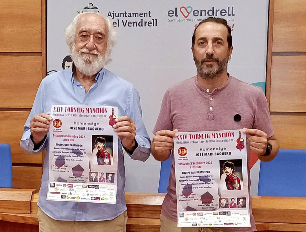 Presentació del 24è Torneig Eduard Manchón. Eix