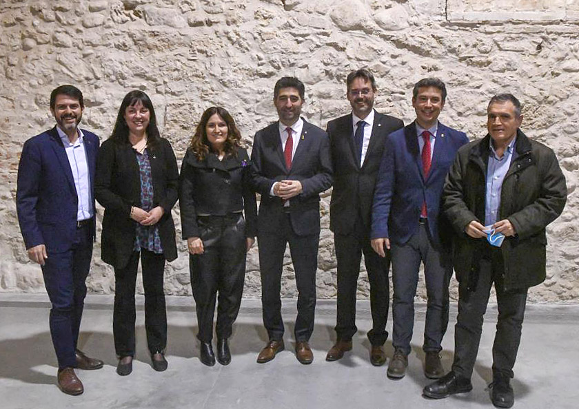 Presentació del desplegament dels serveis territorials del govern a la Vegueria del Penedès. Eix