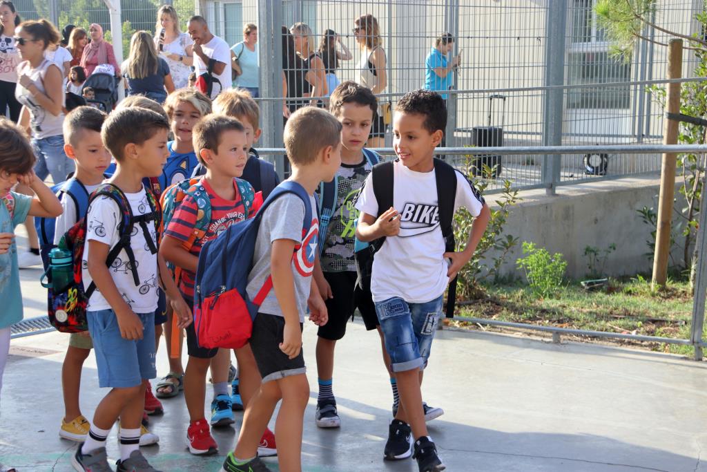Primer dia del nou curs escolar 2022-2023 a totes les escoles de Catalunya. ACN