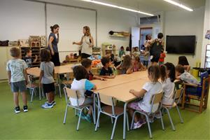 Primer dia del nou curs escolar 2022-2023 a totes les escoles de Catalunya