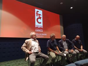 Prop de 450 escolars de Vilafranca participaran al Festival Cinema Castells. Ajuntament de Vilafranca