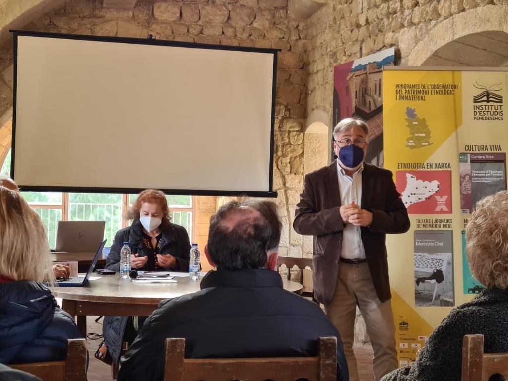 Ramon Arnabat, nou president de l’Institut d’Estudis Penedesencs . IEP