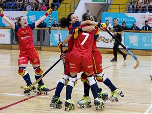 Remuntada de la selecció femenina a Portugal. RFEP /  Juanjo Vinya