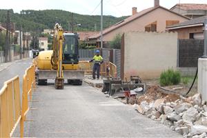 Sant Martí Sarroca arranja els accessos a l’escola Jaume Balmes. Ajt Sant Martí Sarroca