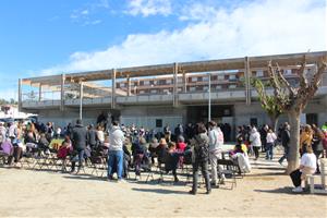 Sant Martí Sarroca inaugura la biblioteca Neus Català i Pallejà