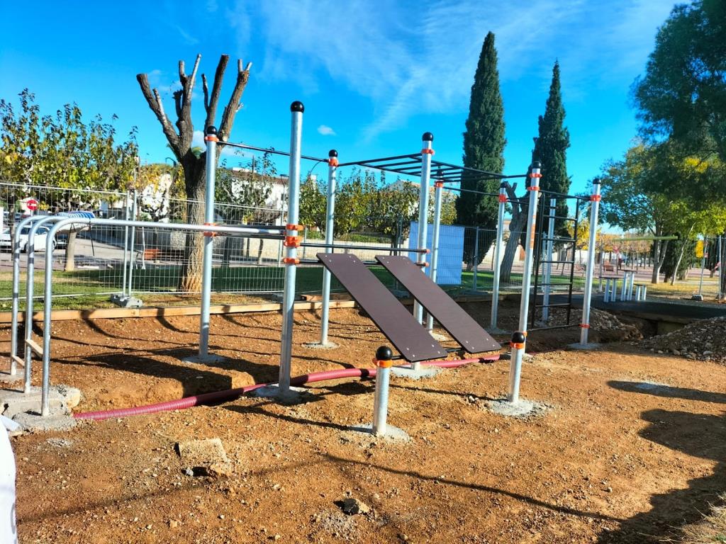 Sant Pere de Ribes estrenarà un nou parc de street workout i cal·listènia al passeig de Circumval·lació. Ajt Sant Pere de Ribes