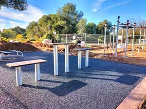 Sant Pere de Ribes estrenarà un nou parc de street workout i cal·listènia al passeig de Circumval·lació