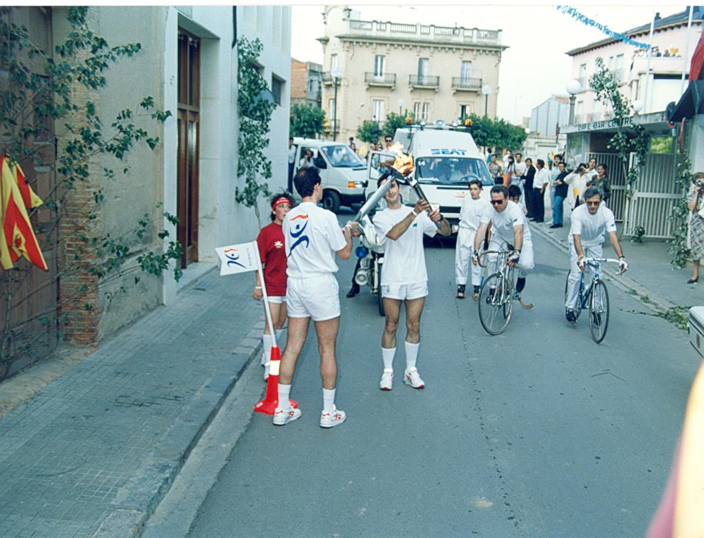 Sant Sadurní d'Anoia recorda els Jocs Olímpics del 92 com a doble subseu olímpica. Ajt Sant Sadurní d'Anoia