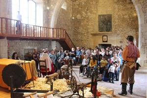 Sarroca Medieval celebra el seu desè aniversari al turó de la Roca. Ajt Sant Martí Sarroca