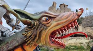 S'estrena el drac Espurna de Calafell amb una caminada de 26 quilòmetres