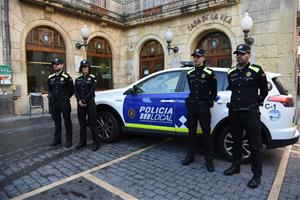 S’incorpora a la plantilla de la Policia del Vendrell la primera promoció d’agents de carrera en una dècada. Ajuntament del Vendrell