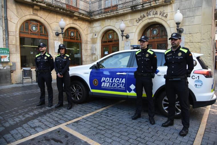 S’incorpora a la plantilla de la Policia del Vendrell la primera promoció d’agents de carrera en una dècada. Ajuntament del Vendrell