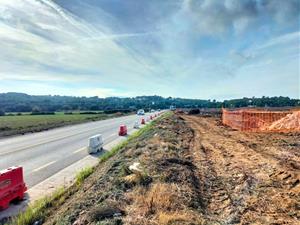 S’inicien les obres de construcció de l’últim tram de carril bici i de vianants a Puigmoltó. Ajt Sant Pere de Ribes