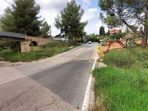 S’inicien les obres de millora de l’accés al camí del cementiri de Ribes