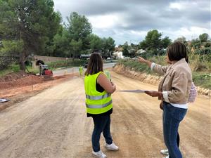 S’inicien les obres de millora de l’accés al camí del cementiri de Ribes