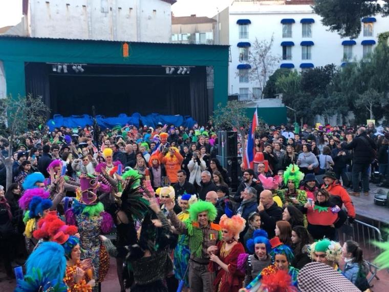 Sitges instal·larà una carpa de Carnaval a la Plana de Santa Bàrbara per acollir les festes de les entitats. Ajuntament de Sitges