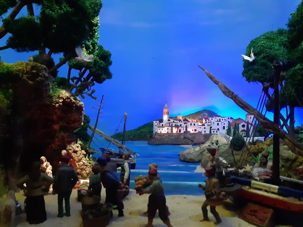 Sitges manté la tradicional exposició de diorames per Nadal . Ajuntament de Sitges