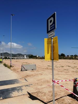 Sitges posa en marxa un nou aparcament gratuït a la Plana per a 400 vehicles