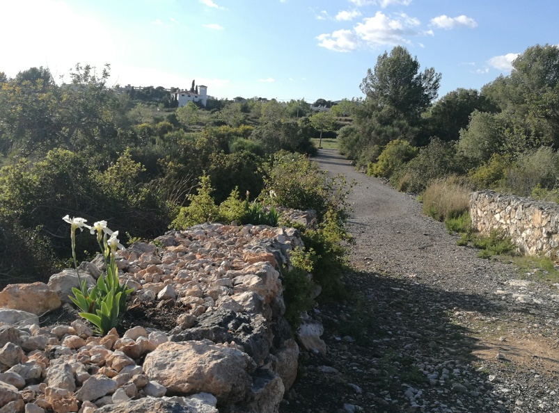 S'obre un nou tram de l'antic camí de Santa Llúcia, entre Vilanova i Cubelles. Garraf Coopera  