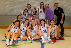 Sots 21 femení  del CB Sitges. Eix