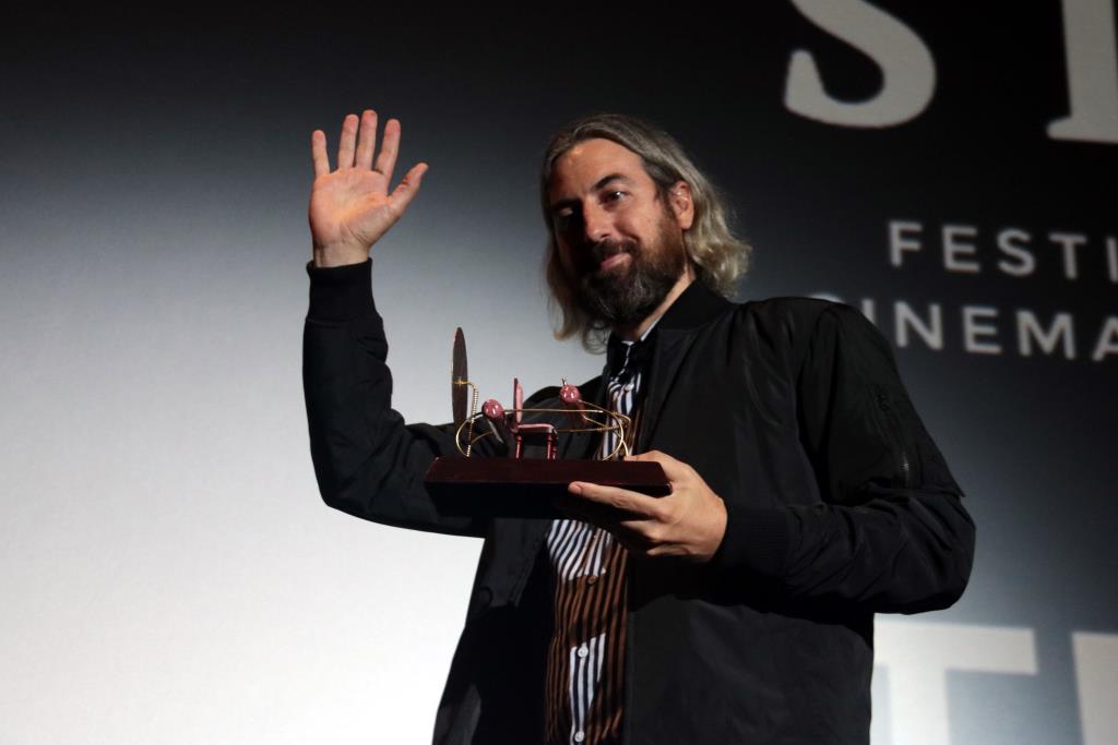 Ti West rep el Premi Màquina del Temps del Festival de Sitges. ACN