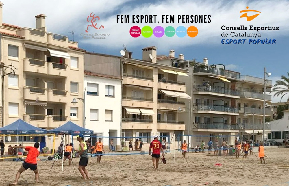 Torneig Beach Tennis . Eix