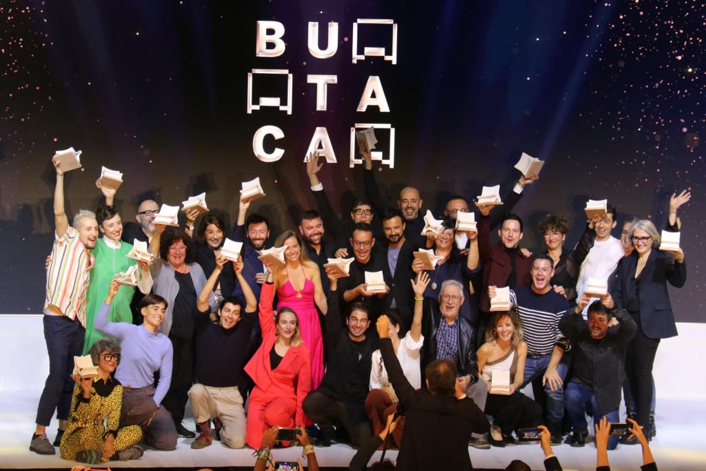 Tots els premiats del premis Butaca. ACN