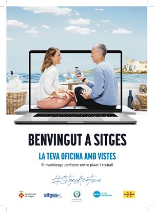 Turisme de Sitges inicia la campanya de promoció enfocada a nòmades digitals. EIX