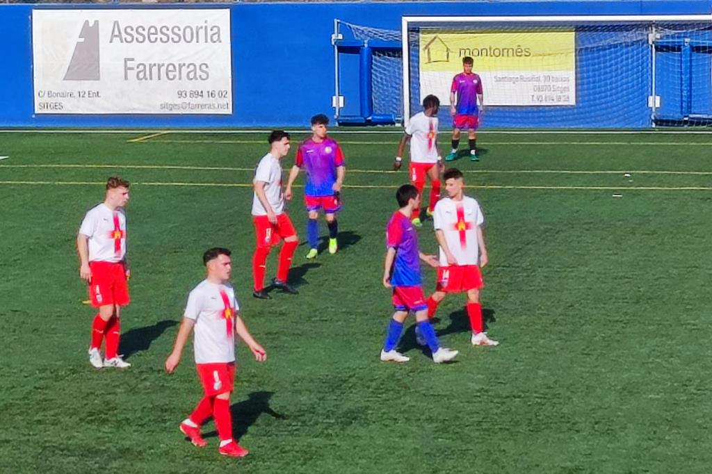 UE Sitges B – Ateneu Igualadí . Toni Muñoz