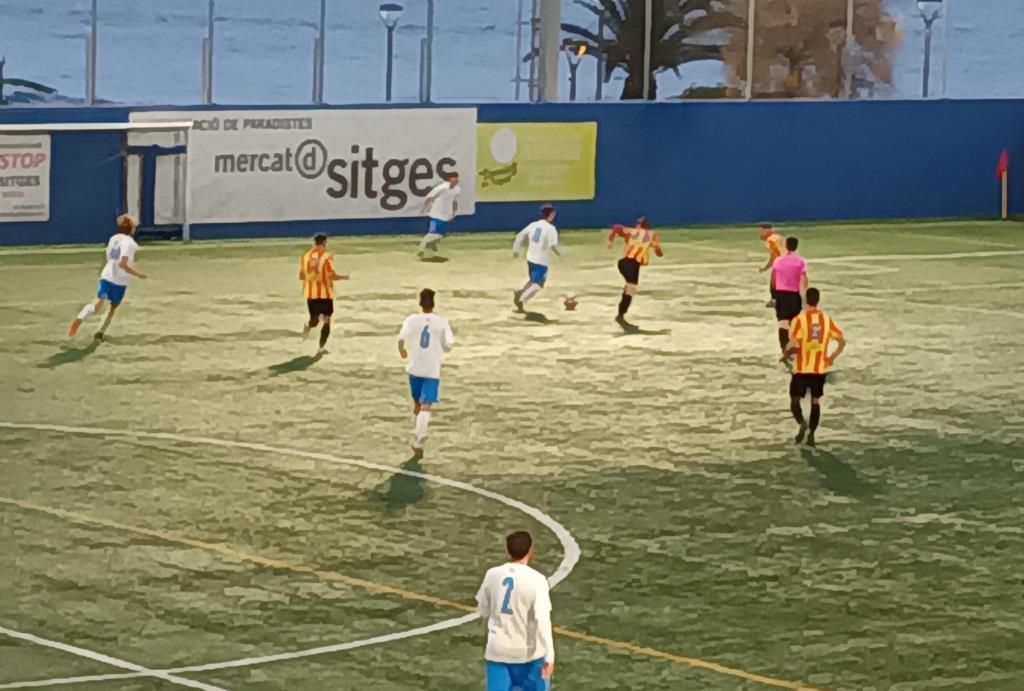 UE Sitges B – CF La Múnia. Eix